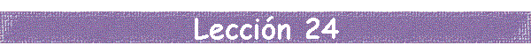 Leccin 24
