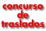 CONCURSO DE TRASLADOS