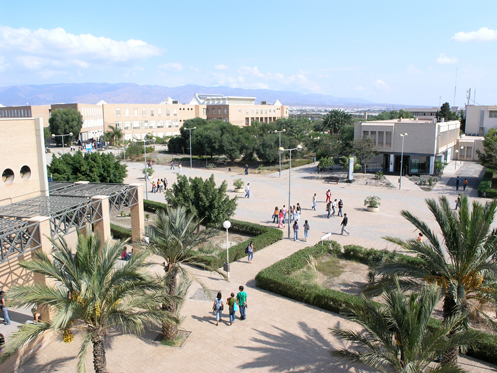 vista aerea del campus