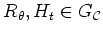 $ R_\theta,H_t\in G_{\mathcal C}$