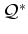 $ \mathcal Q^*$