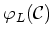 $ \varphi_L(\mathcal C)$