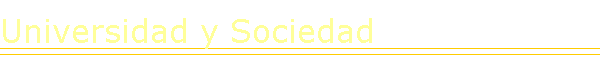 Universidad y Sociedad