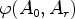$ \varphi(A_0,A_r)$