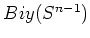 $ Biy(S^{n-1})$