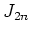 $ J_{2n}$