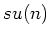 $ su(n)$