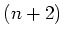 $ (n+2)$