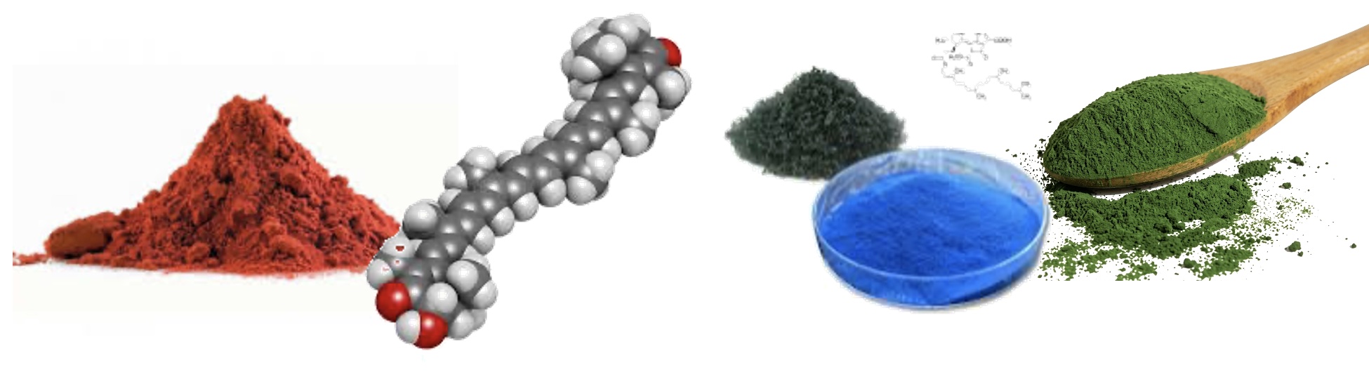 Astaxanthin and phycoerythrin